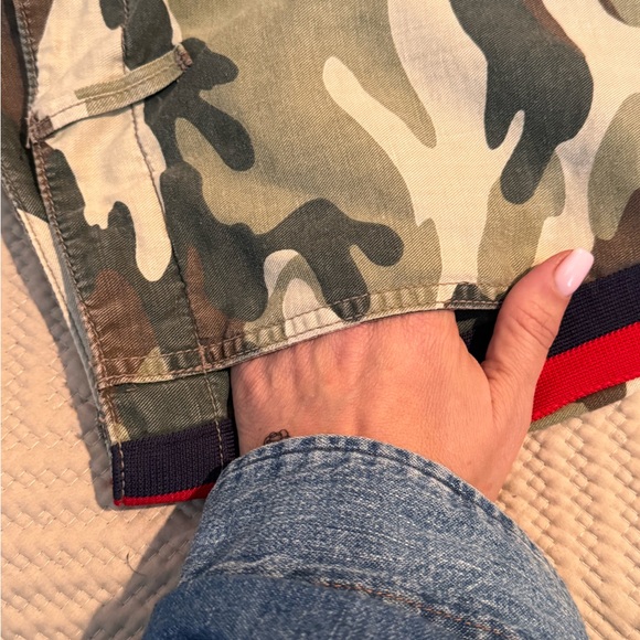 MOTHER The No Zip Misfit Side Strip Camouflage Pants 🔥 - Picture 7 of 8